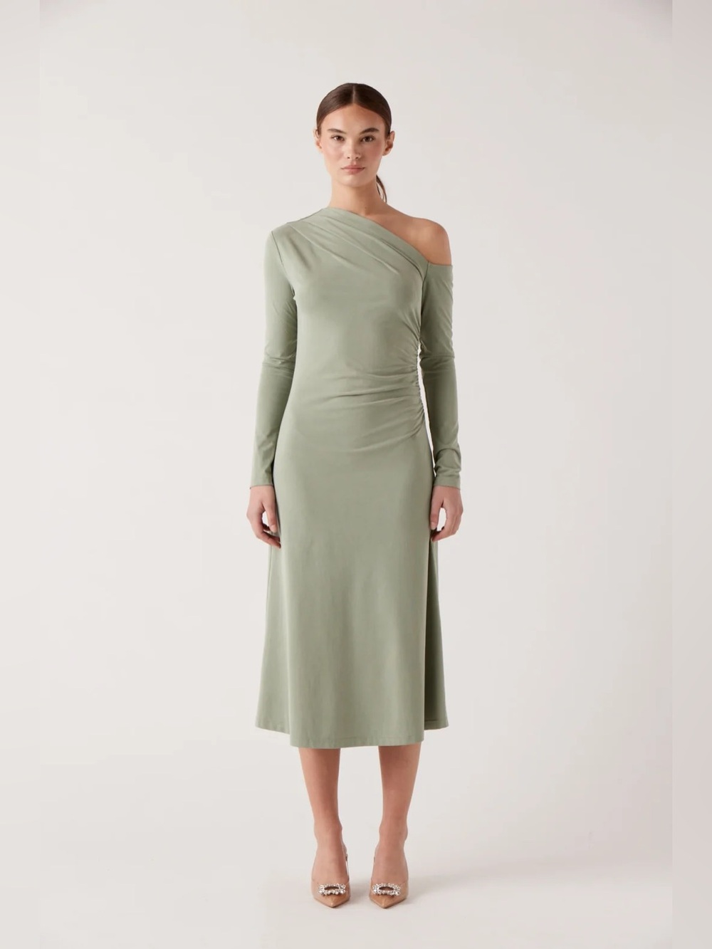 Sophie Rue Rowan dress NWT green size large Anthropologie